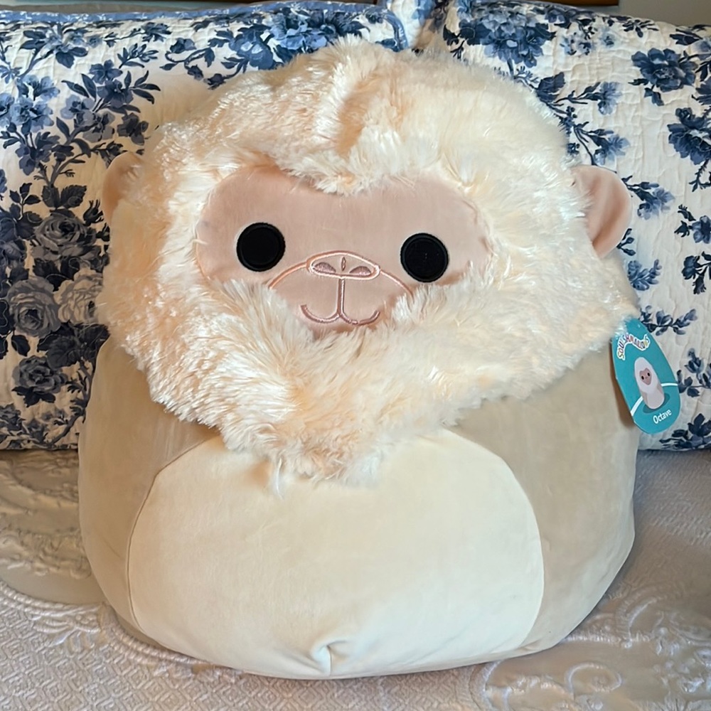 SOLD 🙊 Squishmallows Octave the Snow Monkey BNWT 16” HTF!